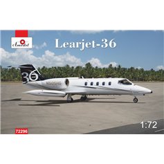 Amodel 1:72 Learjet-36