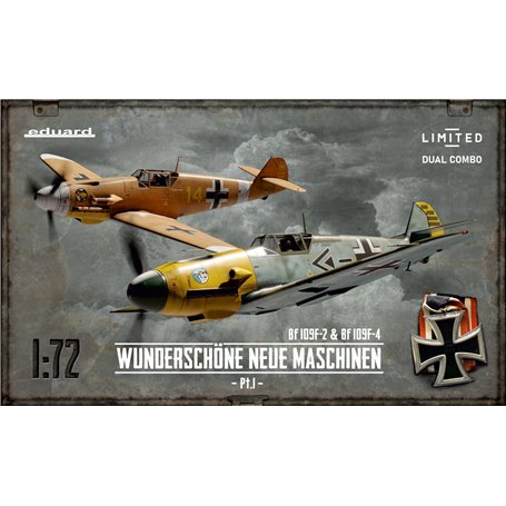 Eduard 2142 Wunderschone Neue Maschinen Bf 109 F-2 & Bf 109 F-4 Limited Edition