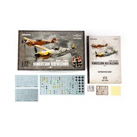 Eduard 1:72 WUNDERSCHONE NEUE MASCHINEN - Messerschmitt Bf-109 F-2 + Bf-109 F-4 - LIMITED EDITION
