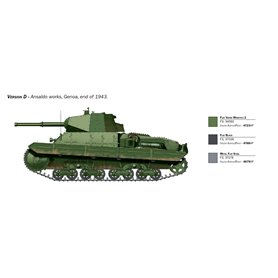 Italeri 1:35 Carro Armato P40 - ITALIAN HEAVY TANK