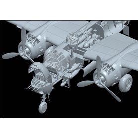 HK Models 01E037 1/32 B-25H Mitchell Gunship Over CBI