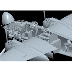HK Models 01E037 1/32 B-25H Mitchell Gunship Over CBI