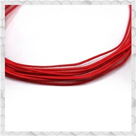 Yamamoto YMPTUN104 BRAIDED HOSE LINE - RED 0.4MM