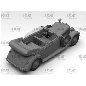 ICM 1:35 Typ 320 (W142) Cabriolet - WWII GERMAN STAFF CAR