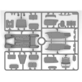ICM 1:35 Typ 320 (W142) Cabriolet - WWII GERMAN STAFF CAR
