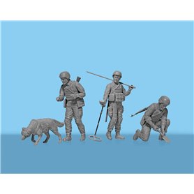 ICM 1:35 SAPPERS OF THE ARMED FORCES OF US - TO BE AHEAD, TO SAVE THE LIFE