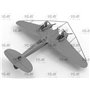 ICM 48267 He 111H-8 Paravane WWII German Aircraft