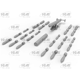 ICM 1:48 WWII BRITISH AIRCRAFT ARMAMENT
