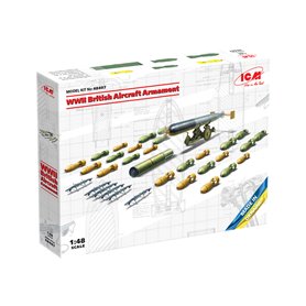 ICM 1:48 WWII BRITISH AIRCRAFT ARMAMENT