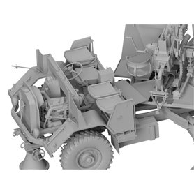 Thunder Model 1:35 Morris Bofors C9/B LATE - THE ICONIC BRITISH WWII GUN TRUCK