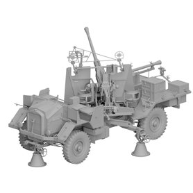 Thunder Model 1:35 Morris Bofors C9/B LATE - THE ICONIC BRITISH WWII GUN TRUCK