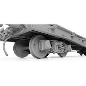 Thunder Model 1:35 GERMAN FLAT WAGON SSYL