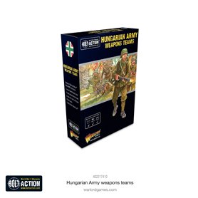 Bolt Action Hungarian Army Weapons Teams