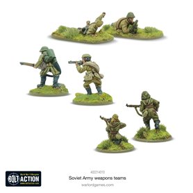 Bolt Action Soviet Army Weapons Teams