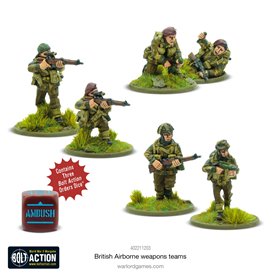 Bolt Action BRITISH AIRBORNE WEAPONS TEAMS