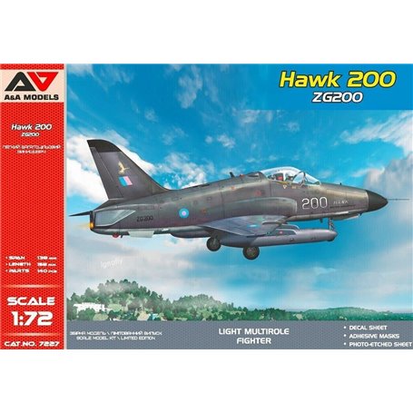 A&A Models 7227 Hawk 200 ZG200