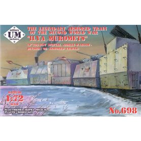 UMMT 698 Ilya Muromets The Legendary Armored Train of WWII