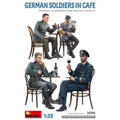Mini Art 1:35 GERMAN SOLDIERS IN CAFE 