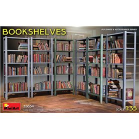 Mini Art 35654 Bookshelves
