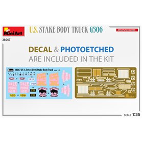 Mini Art 1:35 US STAKE BODY TRUCK G506