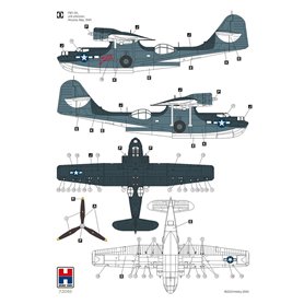 Hobby 2000 72065 Consolidated PBY-5A Catalina ETO