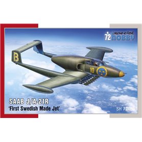 Special Hobby 1:72 SAAB J/A-21R - FIRST SWEDISH MADE JET