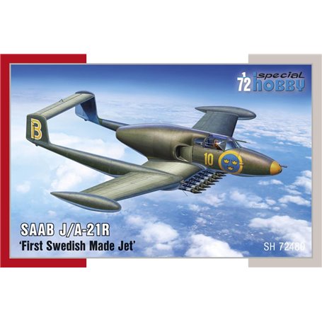Special Hobby 72480 SAAB J/A-21R 'First Swedish Made Jet'