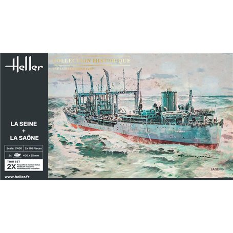 Heller 85050 La Seine + La Saone Twinset