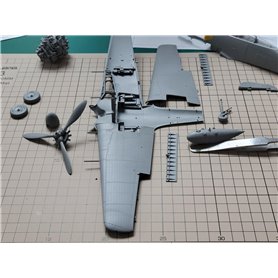 Border Model BF-003 Focke-Wulf FW190A-6 w/WGr.21 & Full Engine and Weapon Interior