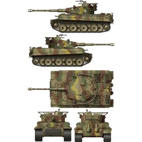 Border Model 1:35 IJA Tiger I - W/RESIN TANK COMMANDER