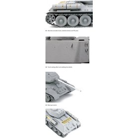 Border Model 1:35 T-34/85 - COMPOSITE TURRET 112 PLANT - W/5 RESIN FIGURES