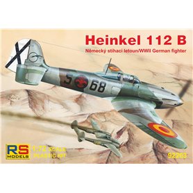 RS Models 1:72 Heinkel He-112B - WWII GERMAN FIGHTER
