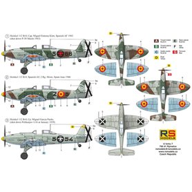 RS Models 92263 Heinkel 112B Spain WWII German Fighter