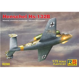 RS Models 1:72 Henschel Hs-132B - GERMAN DIVE BOMBER