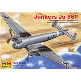 RS Models 1:72 Junkers Ju-86P - GERMAN HIGH ALTITUDE RECONNAISSANCE AND BOMBER AIRCRAFT