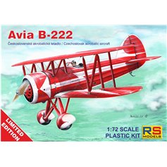 RS Models 1:72 Avia B-222 - CZECHOSLOVAK ACROBATIC AIRCRAFT