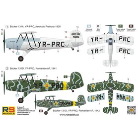RS Models 94017 Bucker 131A/D "Jungmann"