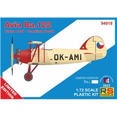 RS Models 1:72 Avia Ba.122 - ZURICH 1937 - FRANTISEK NOVAK