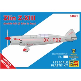 RS Models 1:72 Zlin Z-XII - DOUBLE KIT