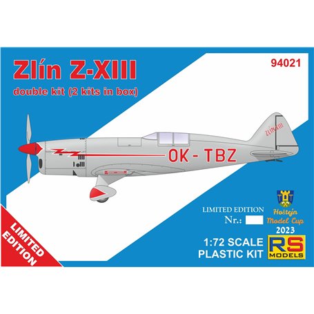 RS Models 94021 Zlin Z-XII Double Kit (2in1)