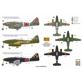RS Models 1:72 Nakajima Ki-201 Karyu