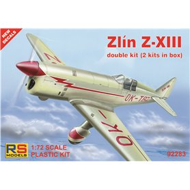 RS Models 1:72 Zlin Z-XIII - DOUBLE KIT