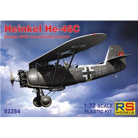 RS Models 1:72 Heinkel He-46C - GERMAN WWII RECONNAISSANCE AIRCRAFT