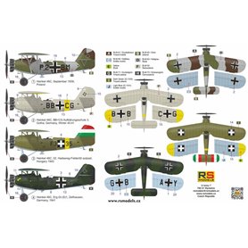 RS Models 92287 Heinkel He-46 C German WWII Recon Aircraft