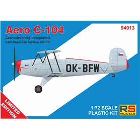RS Models 1:72 Aero C-104 - CZECHOSLOVAK BIPLANE AIRCRAFT