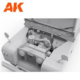 AK Interactive 1:35 Land Rover 88 - SERIES IIA STATION WAGON
