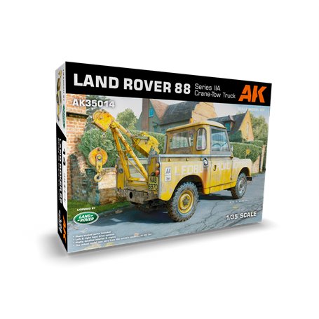 AK Interactive 35014 Land Rover 88 Series IIA Crane-Tow Truck