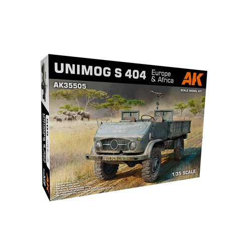 AK Interactive 35505 Unimog S 404 Europe & Africa