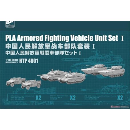 Sphyrna SPHTP4001 PLA Armored Fighting Vehicle Unit Set