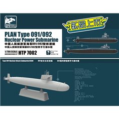 Sphyrna 1:700 PLAN Type 091/092 - NUCLEAR POWER SUBMARINE